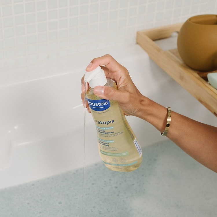 Dầu tắm gội Mustela cho trẻ sơ sinh Chính hãng Tiết kiệm - Hình ảnh 4