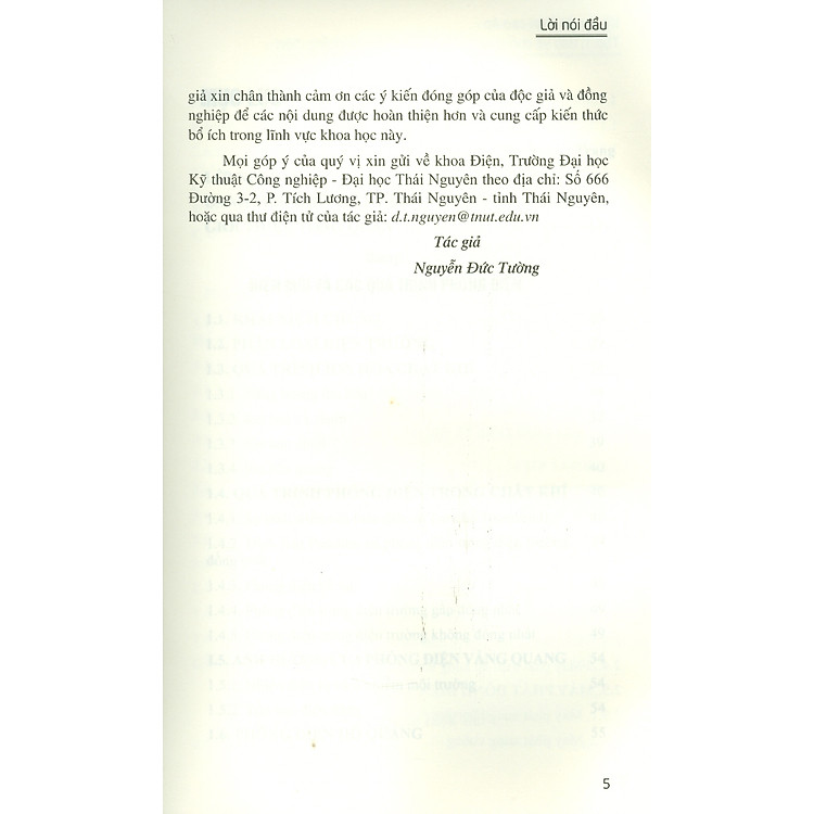 Kỹ Thuật Điện Cao Áp Tập 1 Bảo Vệ Chống Sét Và Nối Đất Trong Hệ Thống Điện - Ảnh 5