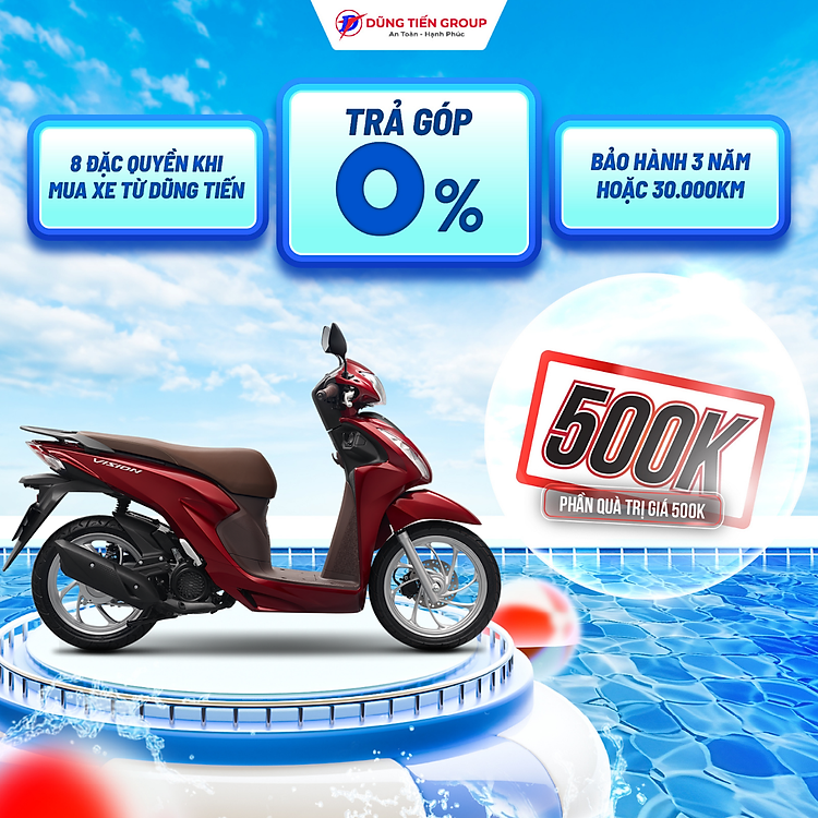 Xe Máy Honda Vision 2025 - Phiên Bản Cao Cấp