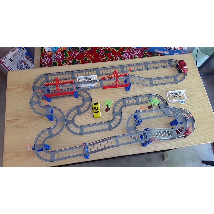 Bô Đồ Chơi Ô Tô Đường Đua 86 Chi Tiết Chính hãng Ưu đãi - Hình ảnh 5