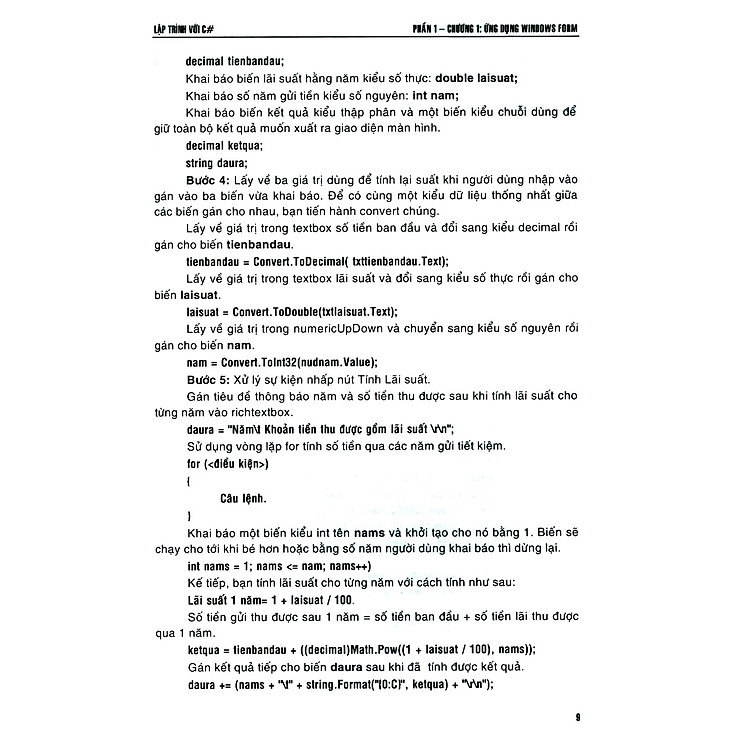 Lập Trình Với C# - Ảnh 6