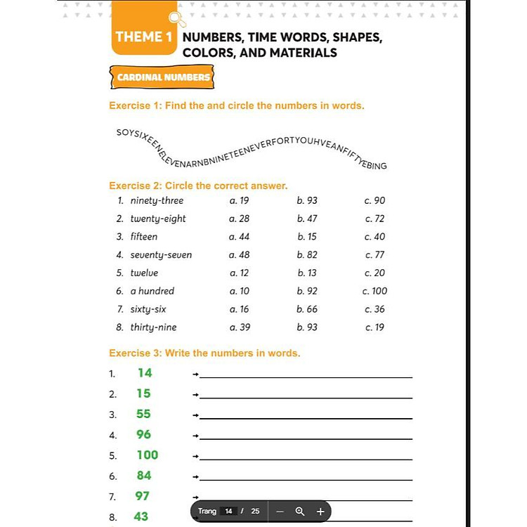 Bài Tập Từ Vựng Tiếng Anh Cơ Bản - Ảnh 5