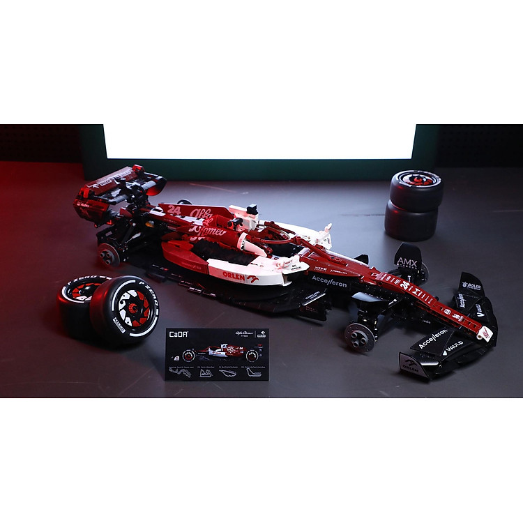 Đồ Chơi Lắp Ráp Xe Đua Alfa Romeo Chính hãng Giá tốt - Hình ảnh 3