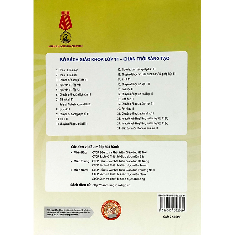 Giáo Dục Kinh Tế Và Pháp Luật 11 (Chân Trời Sáng Tạo) (2023) - Ảnh 4