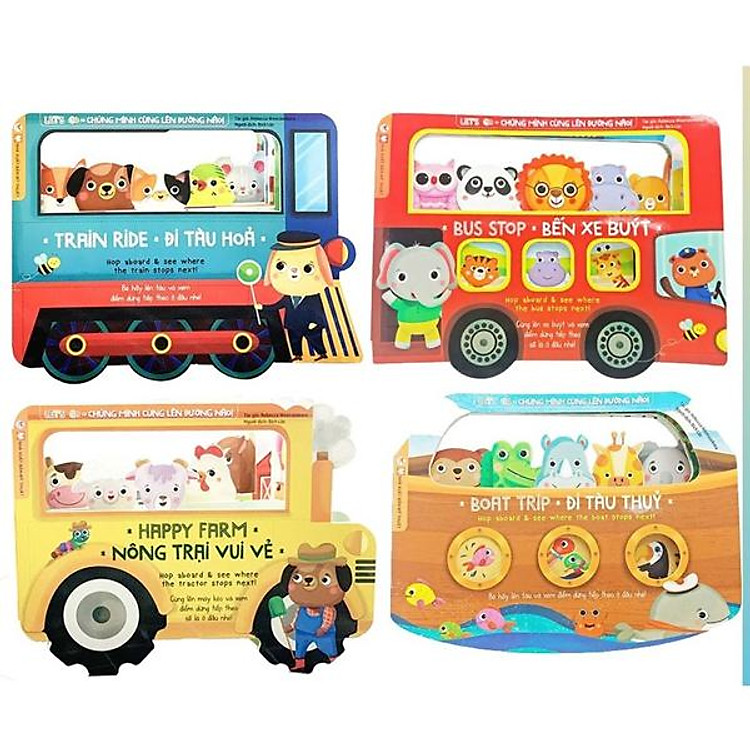 Let’S Go – Chúng Mình Cùng Lên Đường Nào: Đi Tàu Hỏa + Bến Xe Buýt + Nông Trại Vui Vẻ + Đi Tàu Thủy