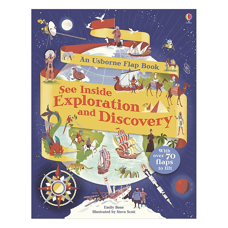 Tương Tác Tiếng Anh – Usborne See Inside Exploration and Discovery