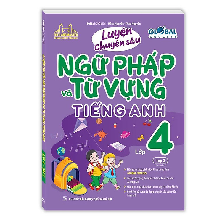 Global Success - Luyện Chuyên Sâu Ngữ Pháp Và Từ Vựng Tiếng Anh Lớp 4 - Ảnh 3