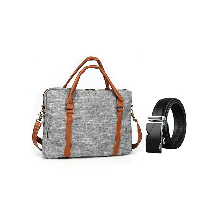 Túi công sở thời trang G15 VÀ thắt lưng da nam tam giác