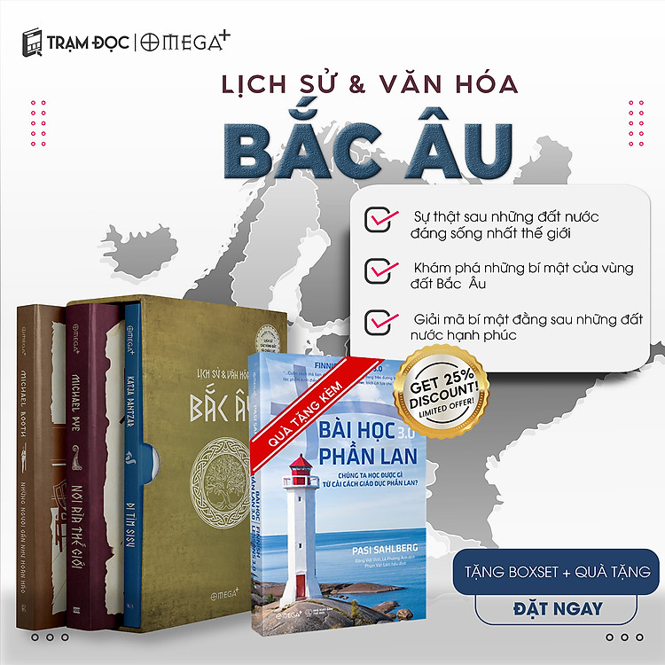 Bộ 3 Cuốn Sách Về Bắc Âu