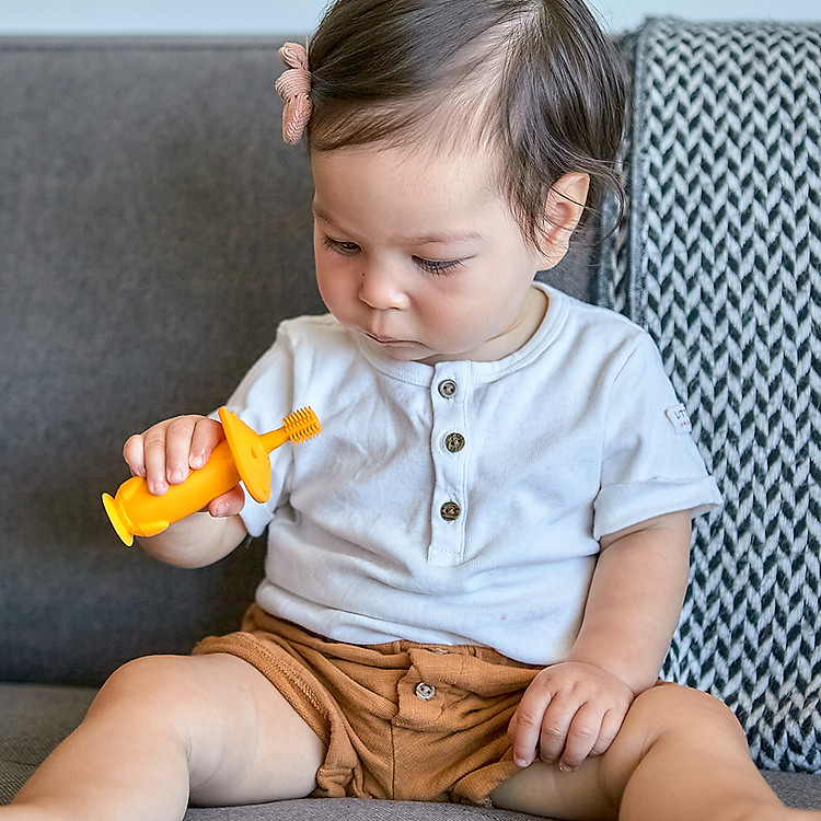 Mua Bàn chải silicon 360 cho bé Lola Chính hãng Ưu đãi - Hình ảnh 5