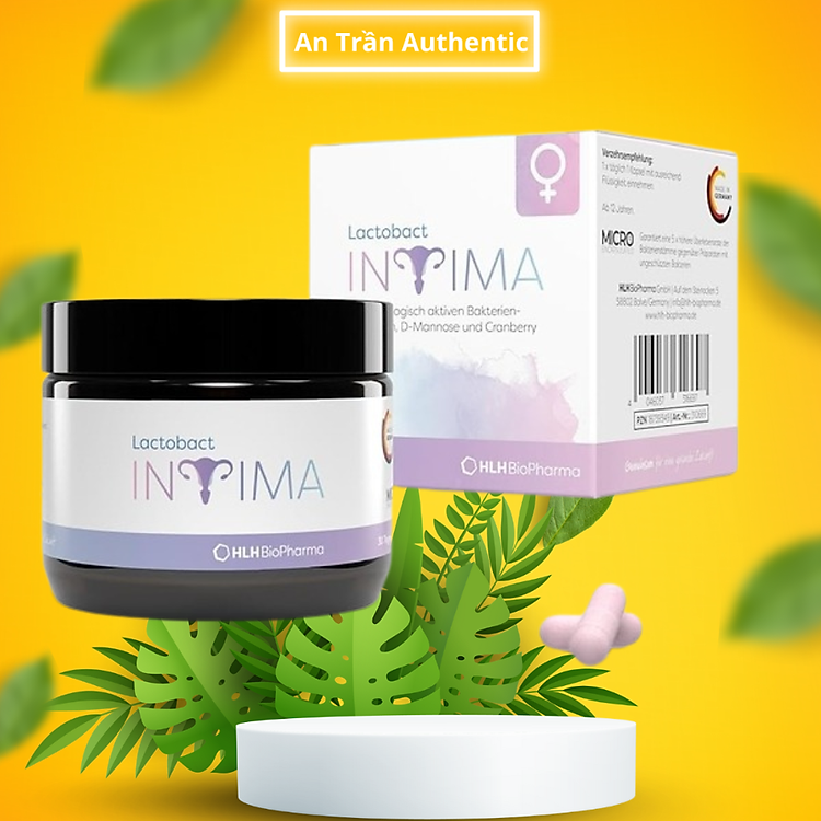 Lactobact Intima – Viên Uống Men Vi Sinh Cho Phụ Nữ – Hỗ Trợ Cân Bằng Hệ Vi Sinh – Hàng Công Ty Nhập Khẩu
