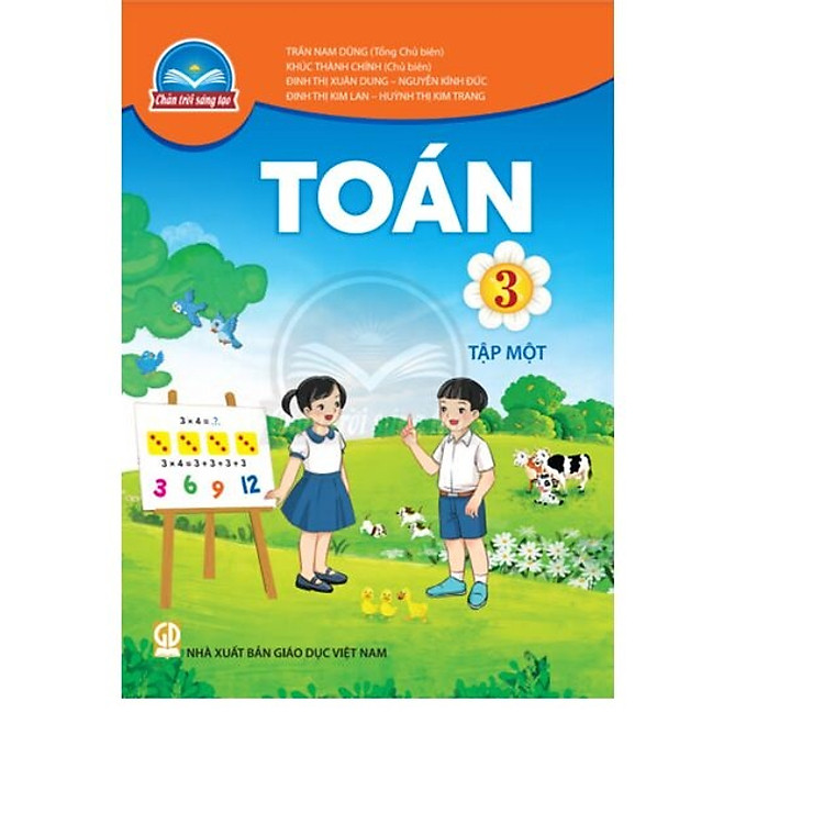 Sách giáo khoa Toán 3 – Tập Một – Chân Trời Sáng Tạo