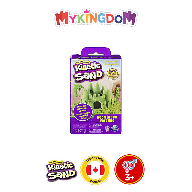 Mua tại Lazada: Đồ Chơi KINETIC SAND Hộp Cát 227Gr Chính hãng Tiết kiệm