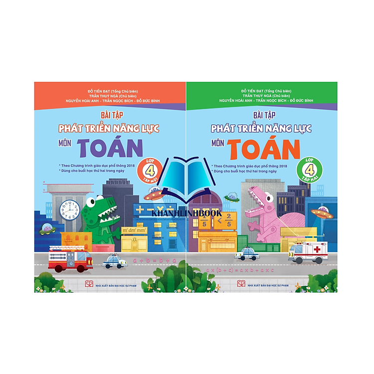 Bài Tập Phát Triển Năng Lực Môn Toán Lớp 4 Tập 1 + 2 (Theo chương trình GDPT 2018)