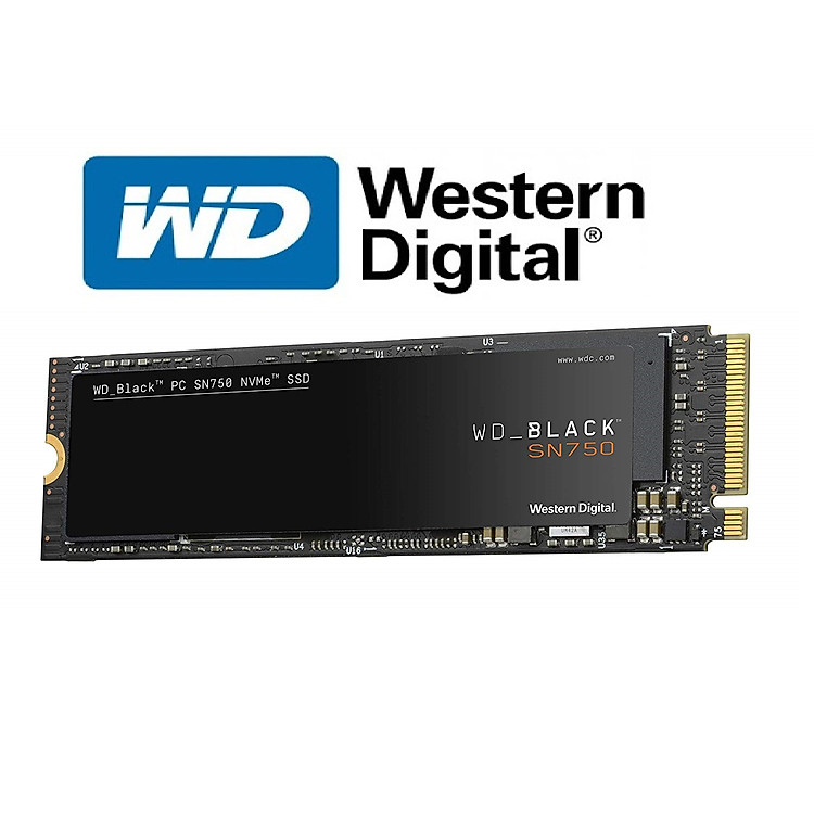 Ổ Cứng SSD WD Black SN750 500GB NVME M.2 2280 - Hàng Nhập Khẩu