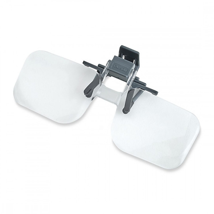 Kính lúp kẹp mắt kính Carson OD-14 Clip&Flip 2x