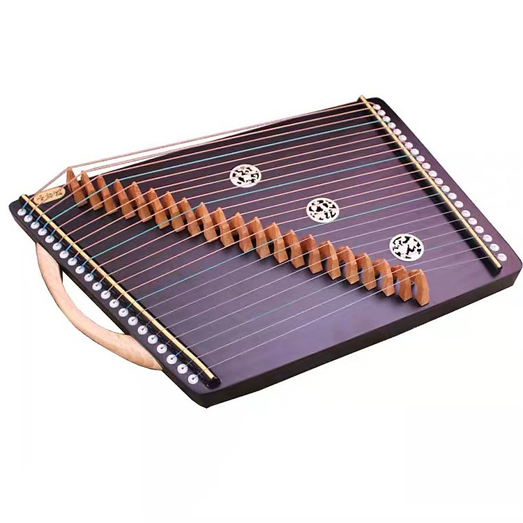 ĐÀN GUZHENG CỔ TRANH MINI 21 DÂY CÓ NGỰA GZ2