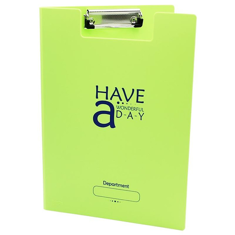 Bìa Trình Ký Đôi Flexoffice FO-CB03 - Màu Xanh Lá - Ảnh 5