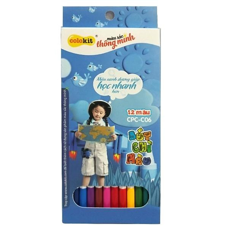 Bút Chì Màu Thiên Long CP-C06 (12 màu)