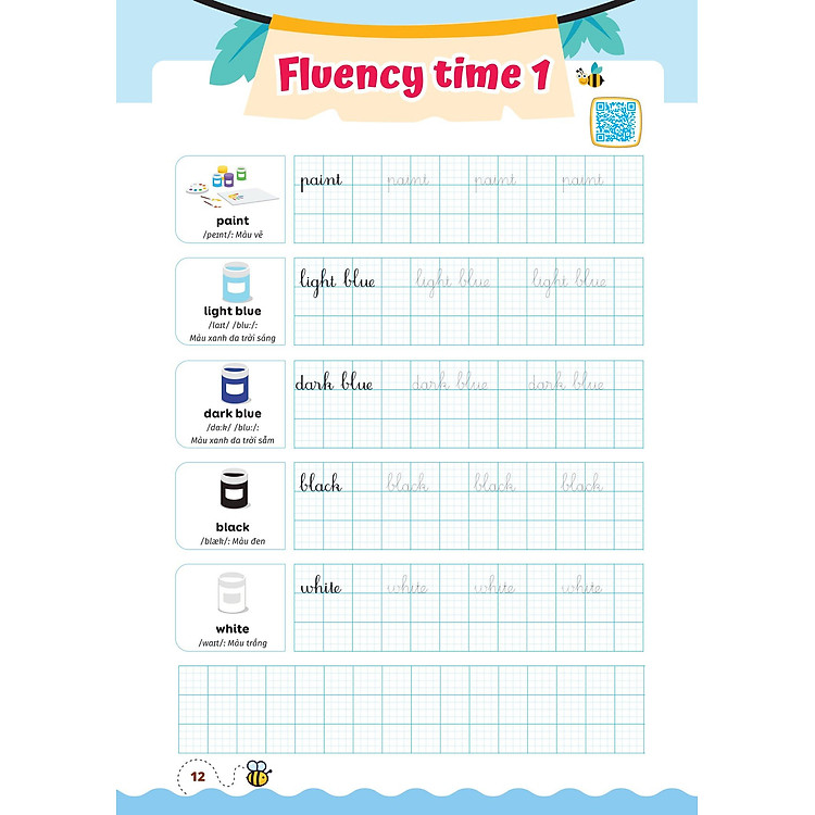 Luyện Viết Chữ Đẹp Từ Vựng Tiếng Anh Family And Friends - National Edition 3 - Ảnh 5