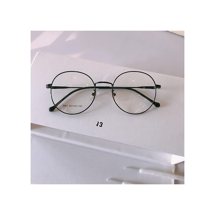 Kính gọng mắt tròn thời trang cho Nam và Nữ