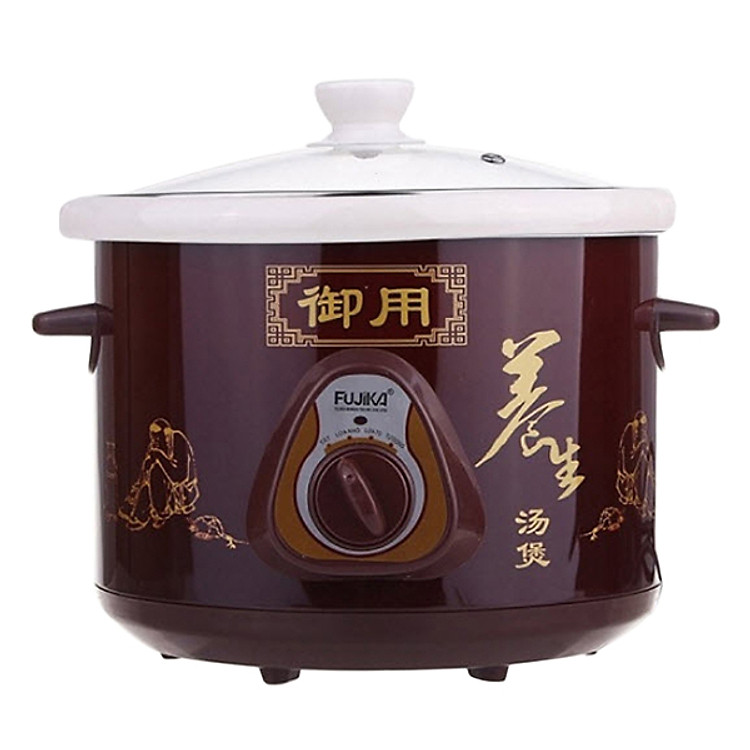 Nồi Kho Cá Fujika FJ-KC25 (2.5L) - Màu Nâu - Hàng chính hãng