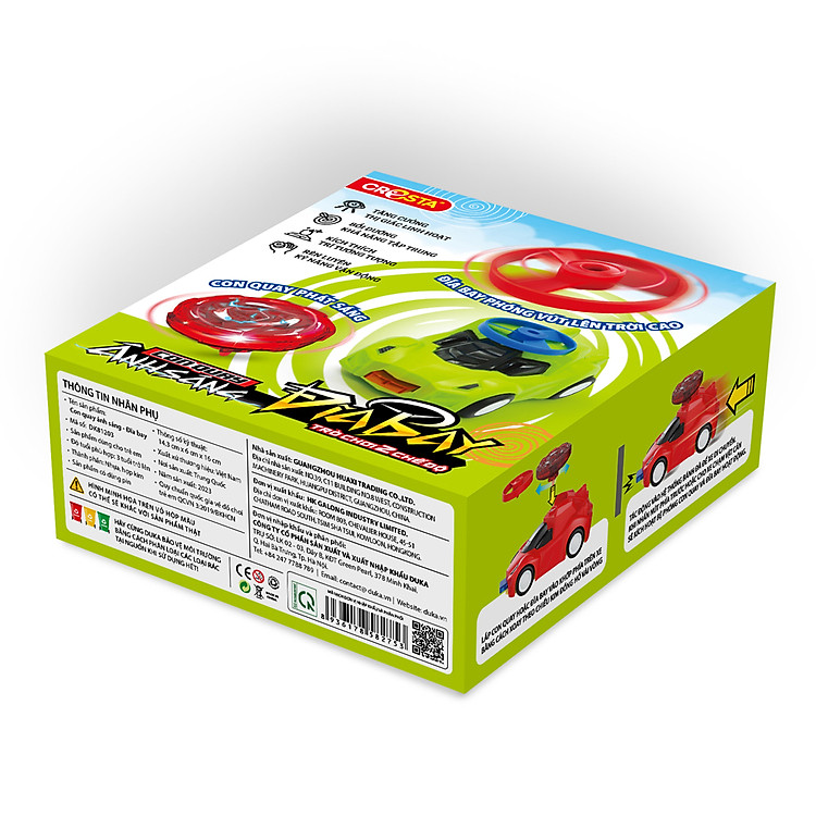 Đồ Chơi Con Quay Ánh Sáng DK81203 Chính hãng Giá tốt - Hình ảnh 3