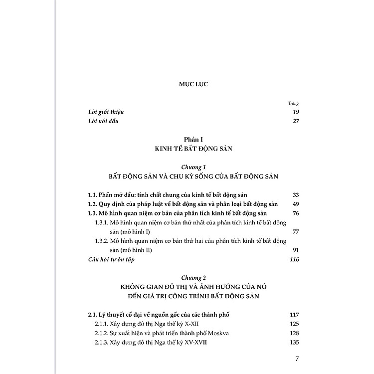 Kinh tế và Quản lý Bất động sản - Giáo trình dịch từ tiếng Nga sang tiếng Việt (Tái Bản) - Ảnh 4