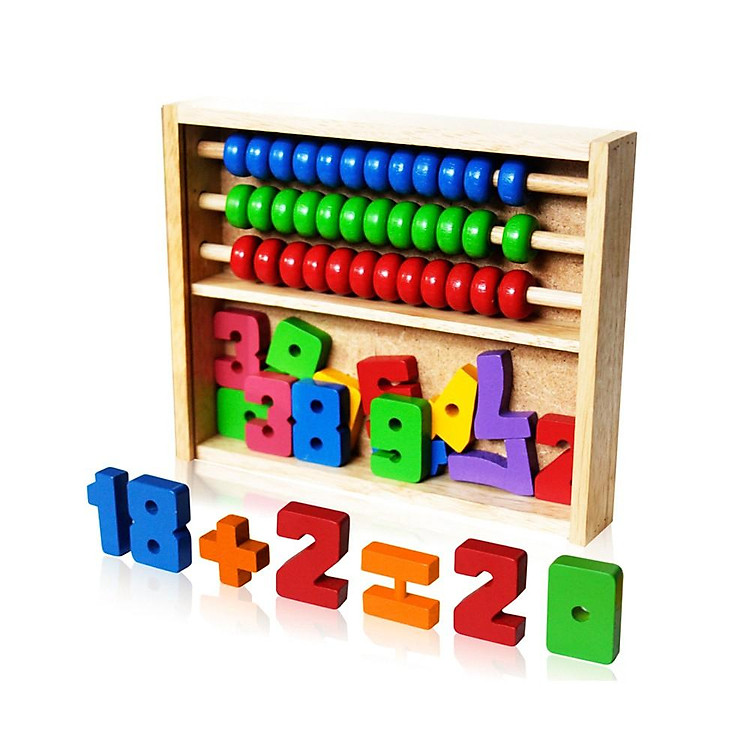 Đồ chơi gỗ Bảng tính học toán Winwintoys Chính hãng Giá rẻ - Hình ảnh 4