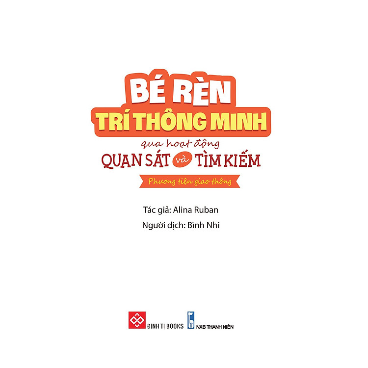 Bé Rèn Trí Thông Minh Qua Hoạt Động Quan Sát Và Tìm Kiếm - Phương Tiện Giao Thông - Ảnh 2