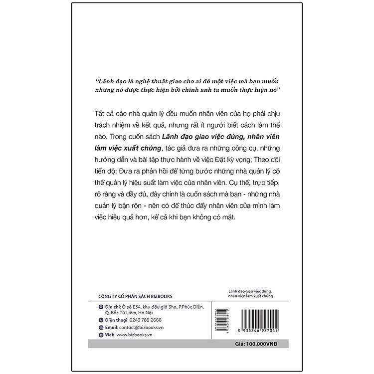 Lãnh Đạo Giao Việc Đúng Nhân Viên Làm Việc Xuất Chúng - Ảnh 2