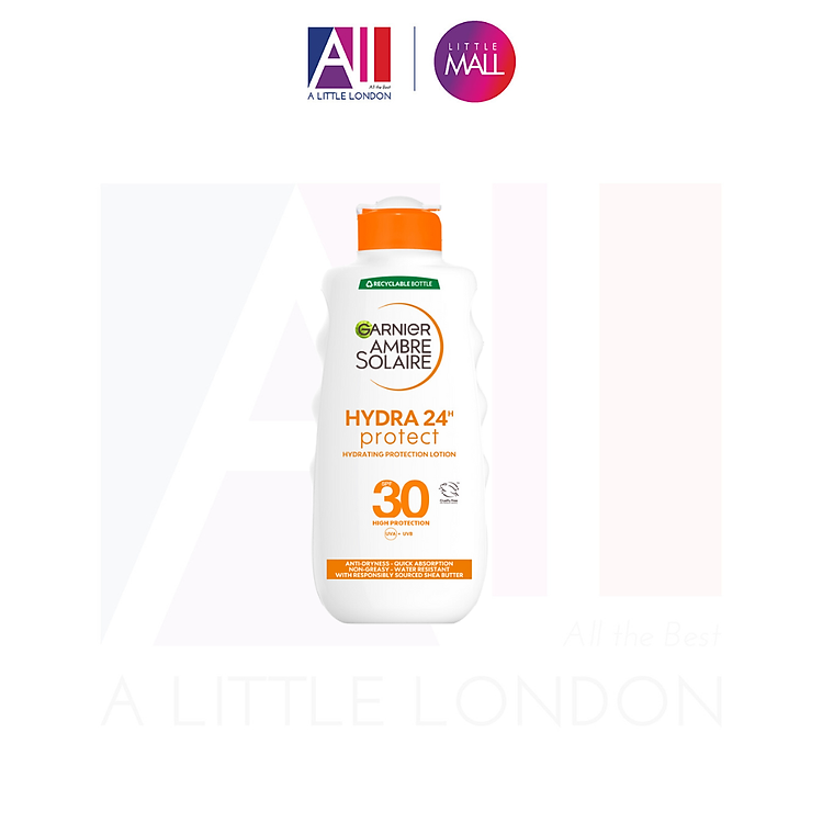 Kem chống nắng Garnier Ambre Solaire Hydra 24h Protect Lotion SPF30 200ml