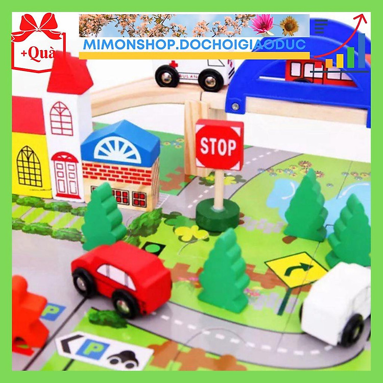 Mua Bộ Lắp Ghép Mô Hình Giao Thông Gỗ Chính hãng Tiết kiệm