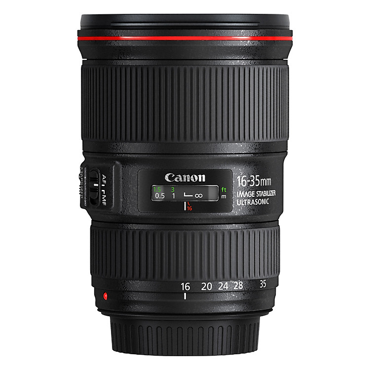 Ống Kính Canon 16-35mm f/4 L IS EF (Hàng Nhập Khẩu) - Tặng Tấm Da Cừu Lau Ống Kính