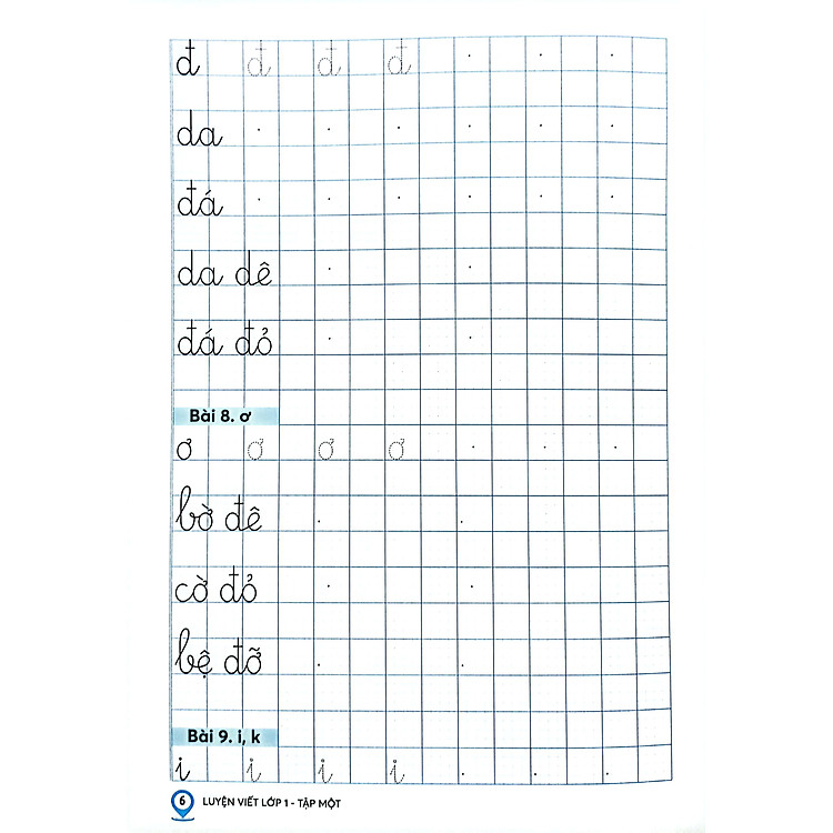 Luyện Viết Lớp 1 - Tập 1 - Ảnh 6