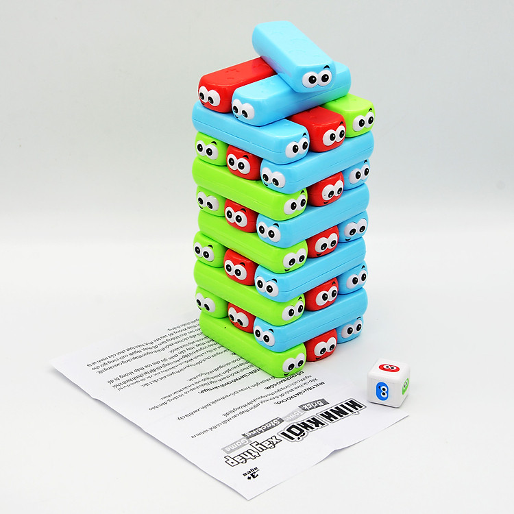 Đồ chơi Hình khối xây tháp DK81281 Chính hãng Giá tốt - Hình ảnh 3