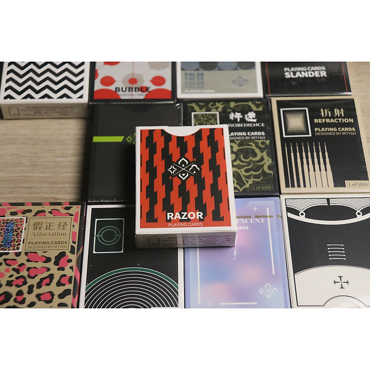 Bài 52 lá razor playing cards