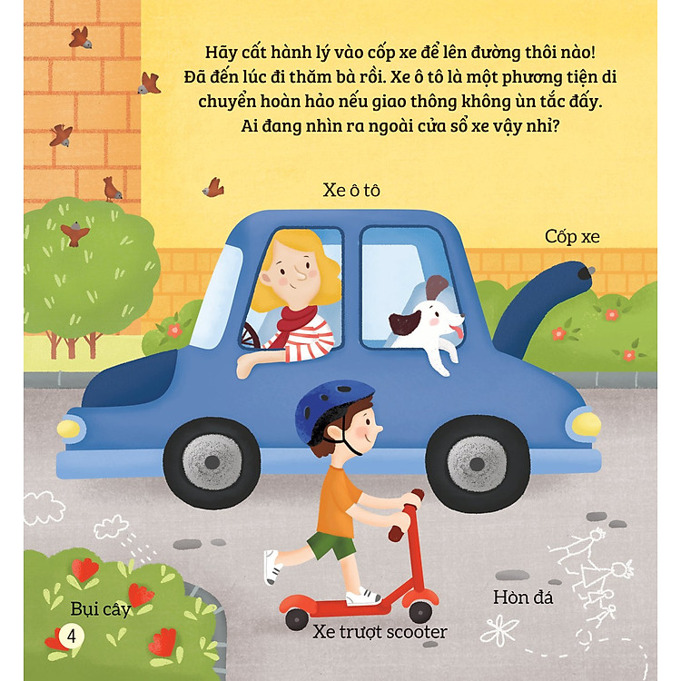 Bé Rèn Trí Thông Minh Qua Hoạt Động Quan Sát Và Tìm Kiếm - Phương Tiện Giao Thông - Ảnh 5