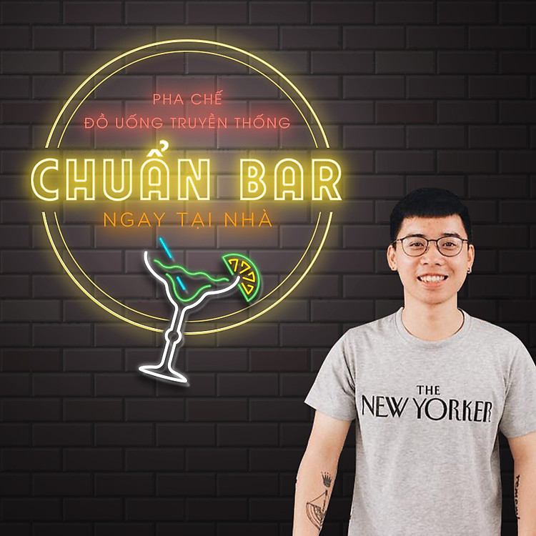 Pha chế đồ uống truyền thống chuẩn bar ngay tại nhà