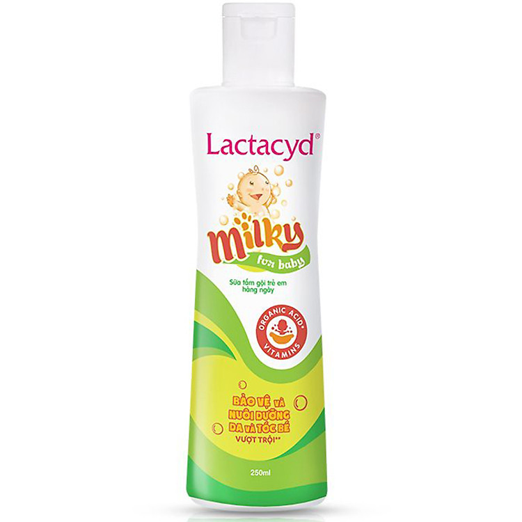 Sữa Tắm Gội Trẻ Em Lactacyd Milky - 100588427 (250ml) - 8938503445030