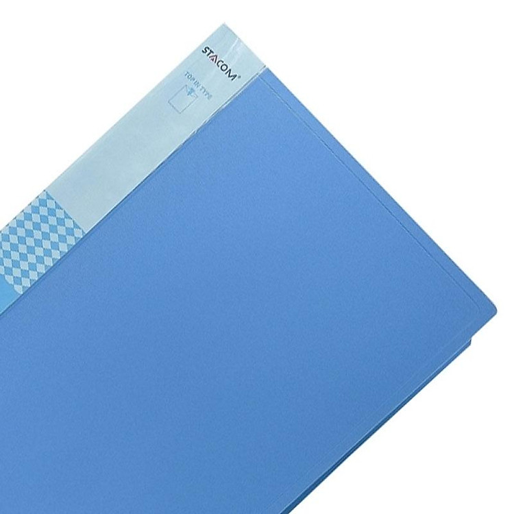 Bìa 20 Lá Stacom A4 D20A (Màu Xanh) - Ảnh 4