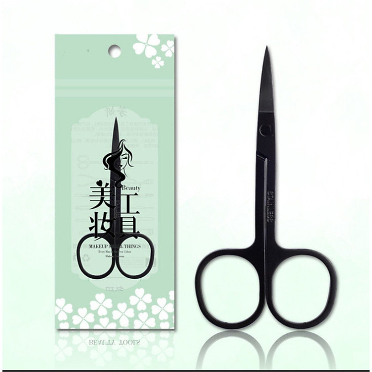 Kéo tỉa lông mày tặng cây lấy mụn tiện ích