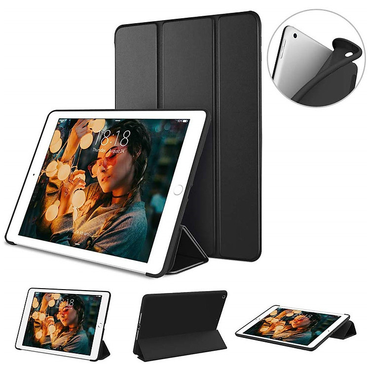 Bao da ốp dẻo silicon mềm mại cho iPad 10.2 inch New 2019 - Bao da ốp lưng iPad