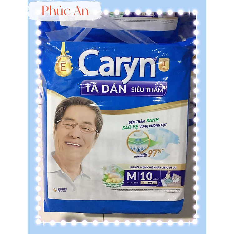 Mua Tã Dán Người Lớn Caryn Size M 10 Miếng Chính hãng Ưu đãi
