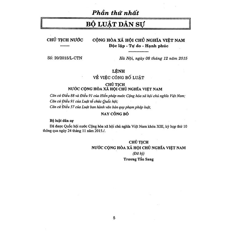 Bộ Luật Dân Sự - Ảnh 2