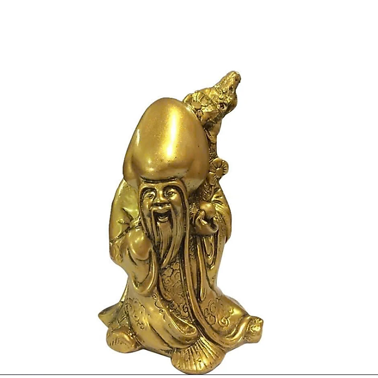 Tượng Ông Thọ Đào CTT5 (8.7 x 8.7 x 16.5cm) - Ảnh 2