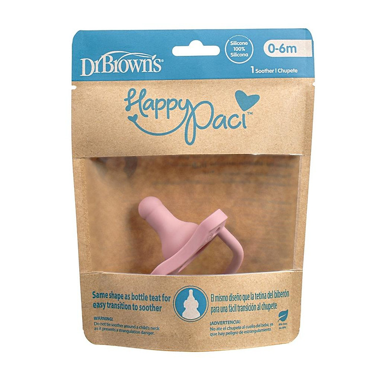 Mua Ty ngậm Dr.Brown's silicon cho bé Chính hãng Giá rẻ - Hình ảnh 2