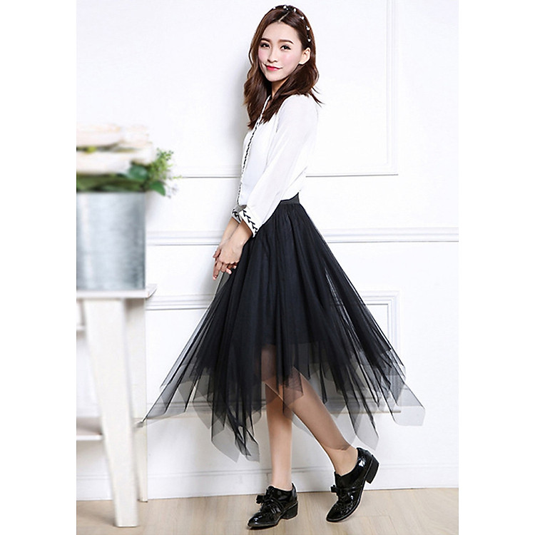 Chân váy tutu tua nhọn phá cách