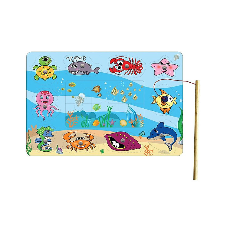 Đồ chơi gỗ Câu thú biển Winwintoys Chính hãng Tiết kiệm - Hình ảnh 4