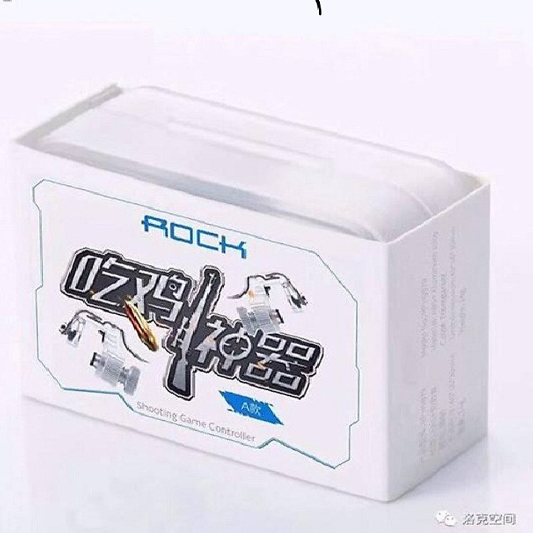 Bộ nút bắn game Rock hỗ trợ game thủ PUBG trên smartphone - Hàng chính hãng